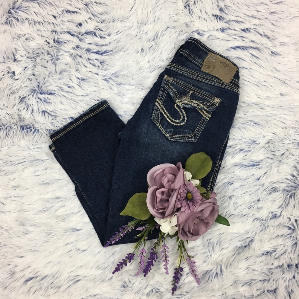 Silver Suki Surplus Capri Flap Pocket 25x21